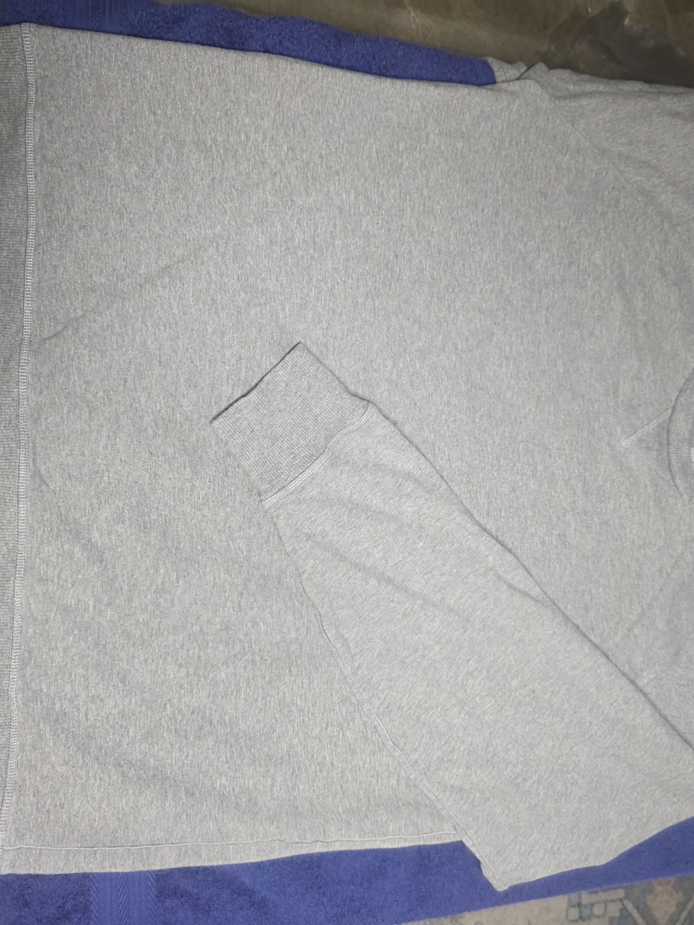 Mack Weldon Light Gray Crewneck Sweatshirt